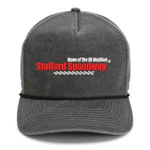 Stafford Speedway Black Washed Cotton