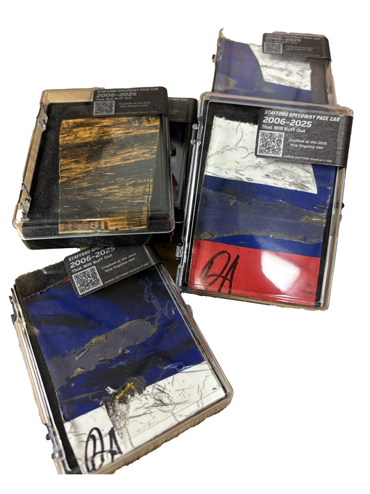 Stafford Speedway Pace Car Signed Pieces